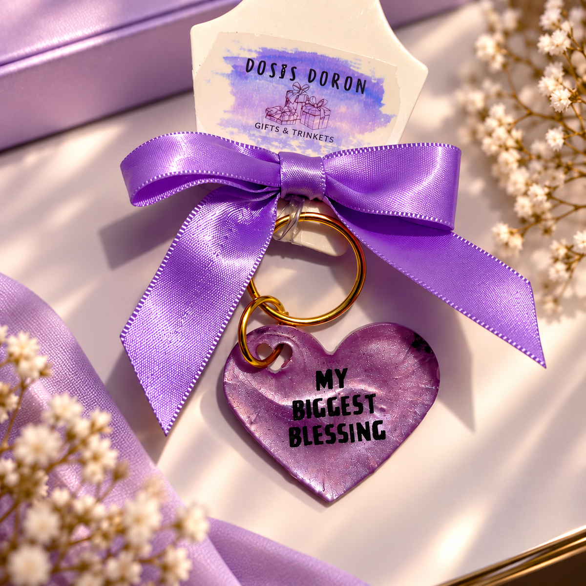 Moments in Motion Interactive Keychain